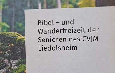 Bibel- und Wanderfreizeit im Monbachtal