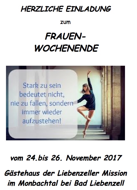 Frauenwochenende 2017