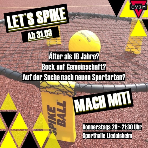 Einladung Let´s Spike